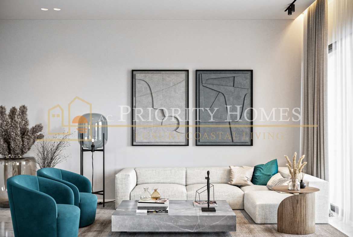 Three‑Bedroom Apartment for Sale in Geroskipou