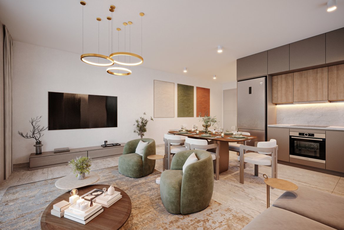 Modern One Bedroom Apartments with Sea Views in Konia, Paphos