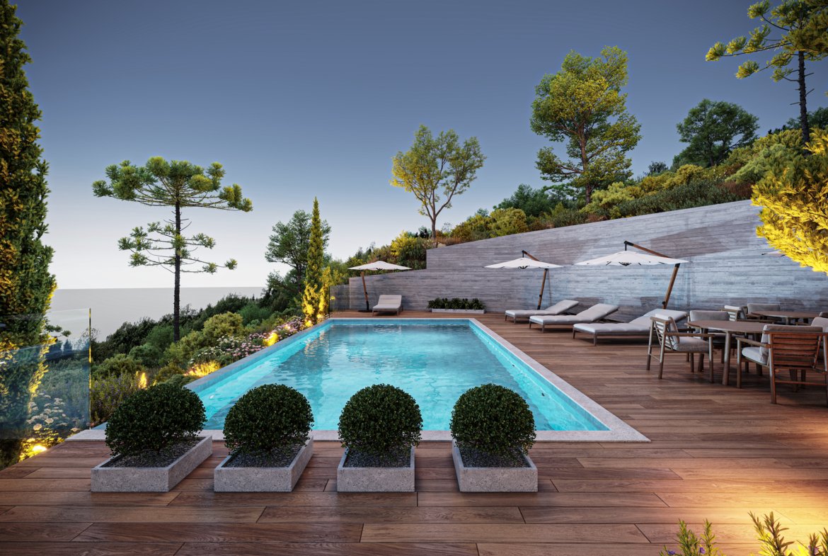 Modern One Bedroom Apartments with Sea Views in Konia, Paphos
