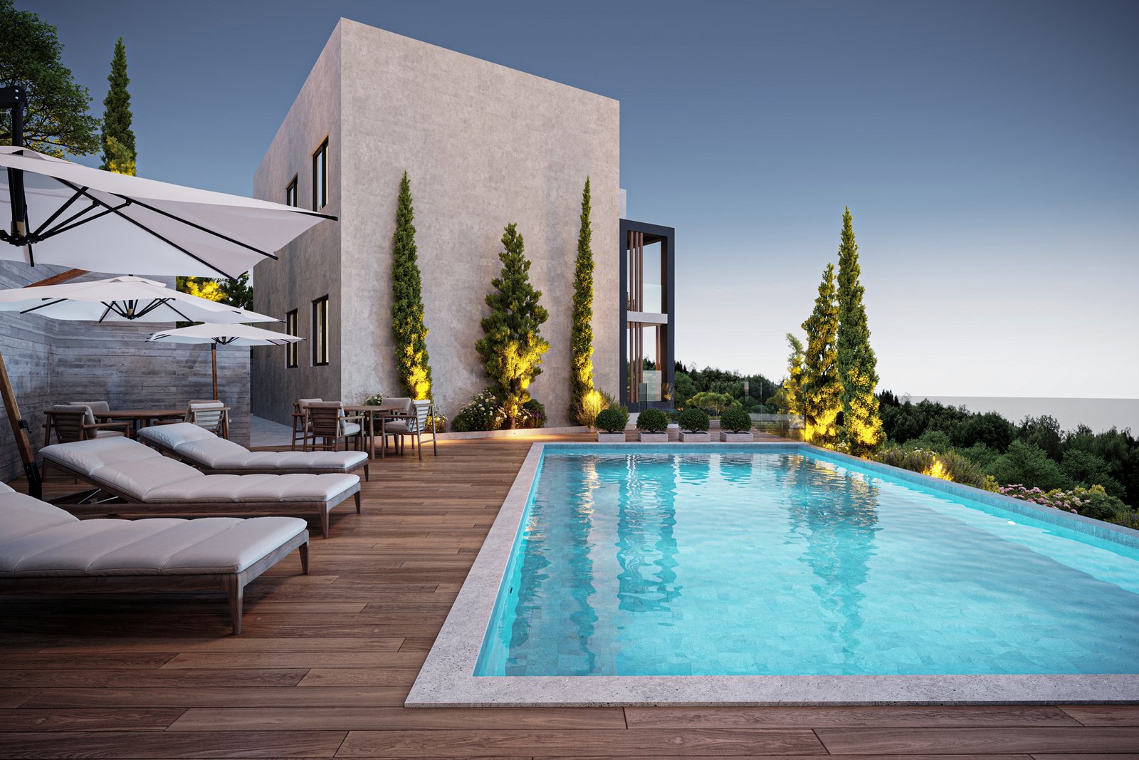 Modern One Bedroom Apartments with Sea Views in Konia, Paphos