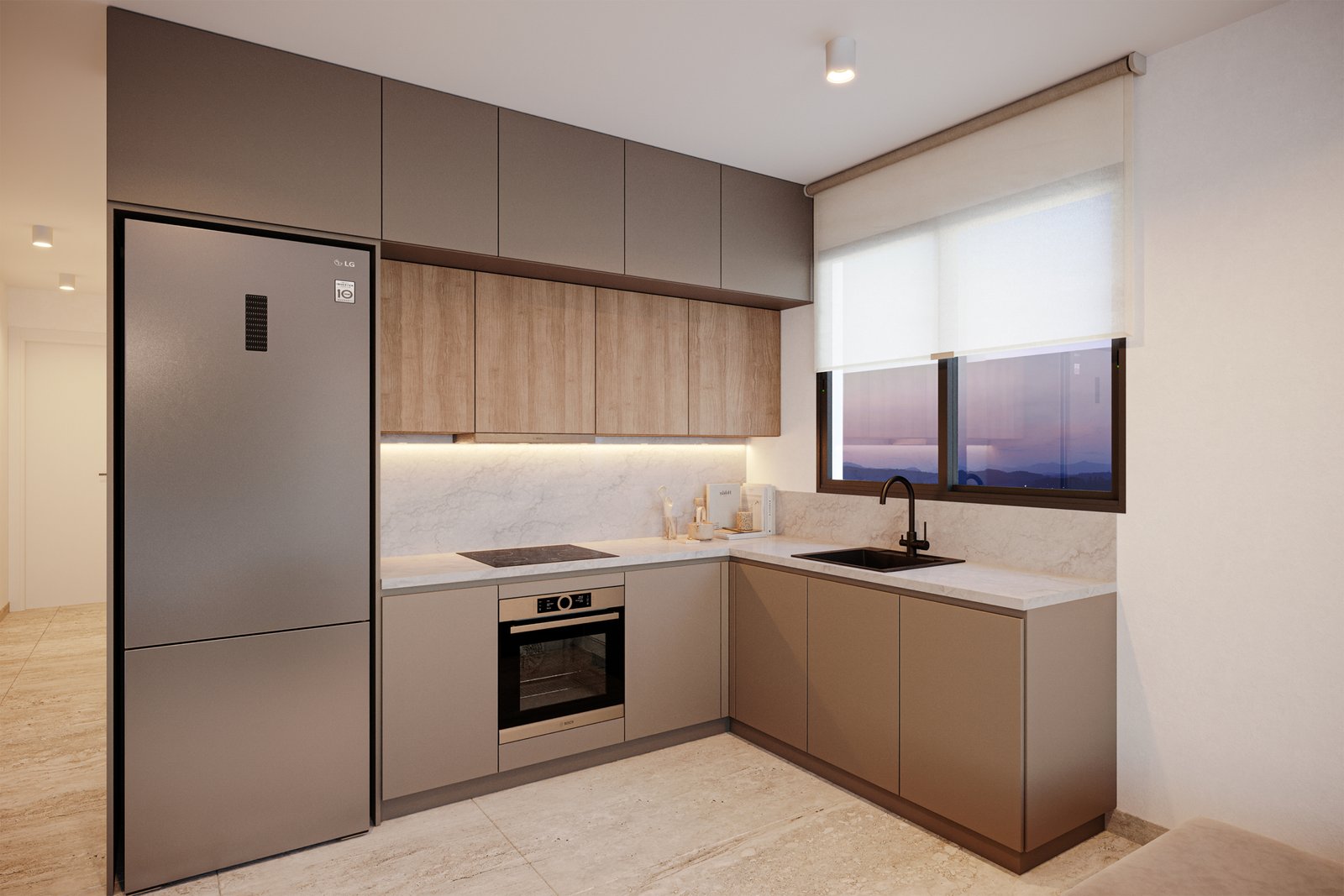 Modern One Bedroom Apartments with Sea Views in Konia, Paphos