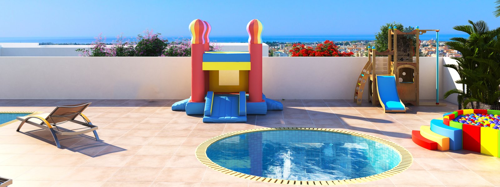 Luxury Ground Floor Two‑Bedroom Apartment in Paphos – Central