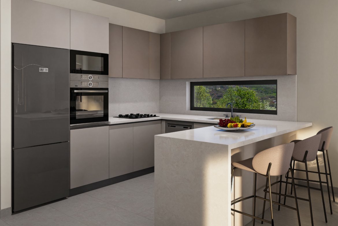 Contemporary Two Bedroom Apartments in Petridia Paphos