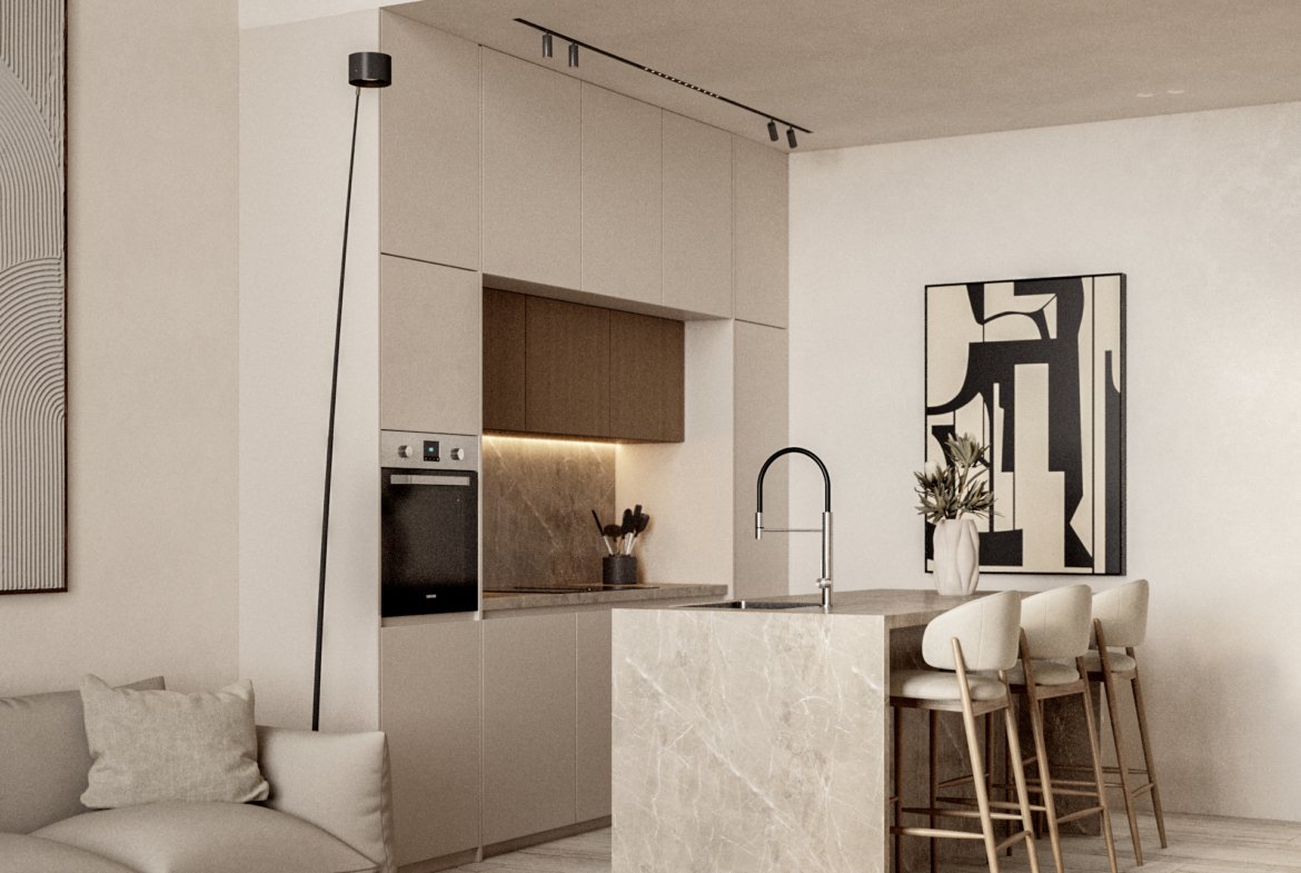 Exclusive Two Bedroom Two Bathroom Beachfront Villas in Geroskipou, Paphos