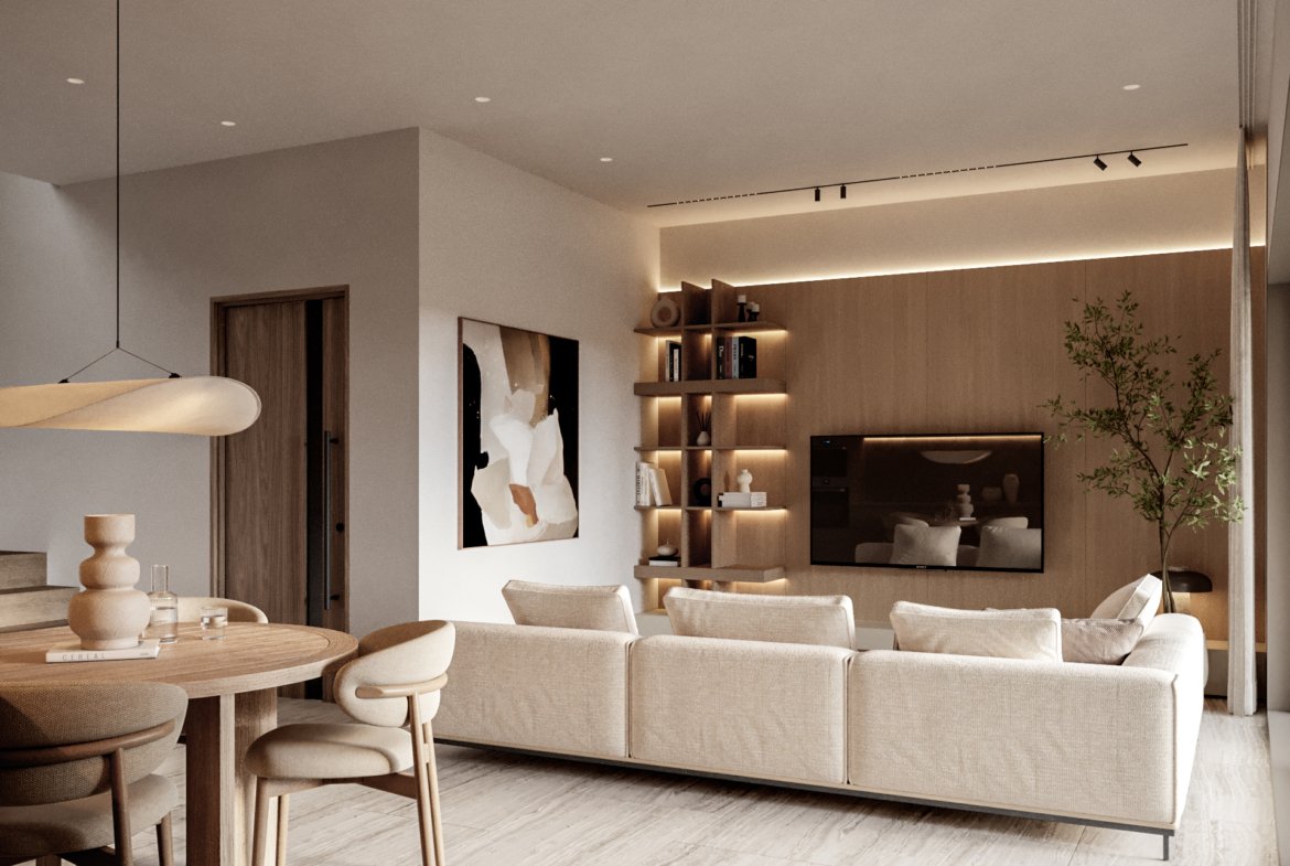 Exclusive Two Bedroom Two Bathroom Beachfront Villas in Geroskipou, Paphos