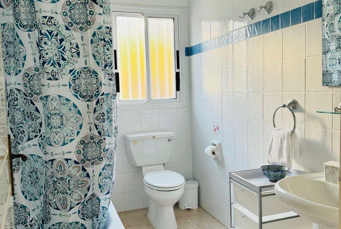 Charming Three Bedroom Mediterranean Bungalow in Sea Caves Pegeia