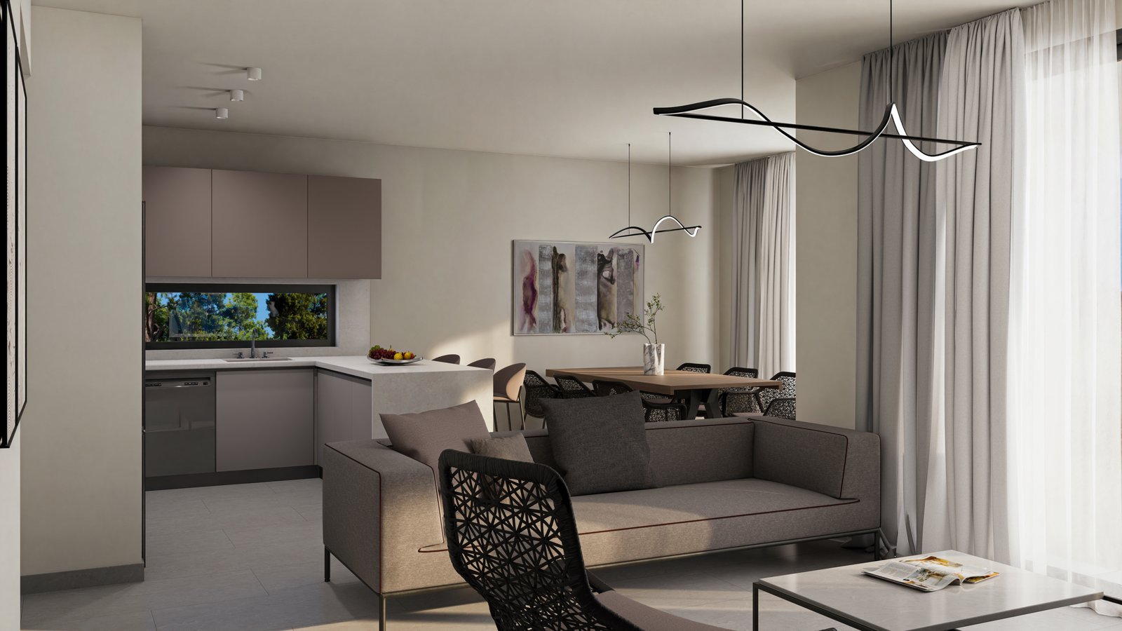 Contemporary Three Bedroom Apartments in Petridia Paphos