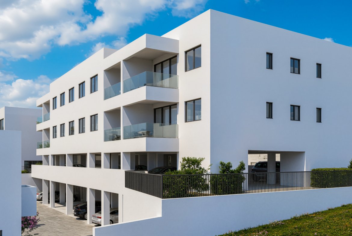 Modern Two-Bedroom Apartments with Sea Views in Chloraka, Paphos