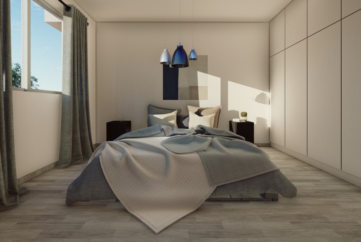 Modern Three-Bedroom Apartments with Sea Views in Chloraka, Paphos