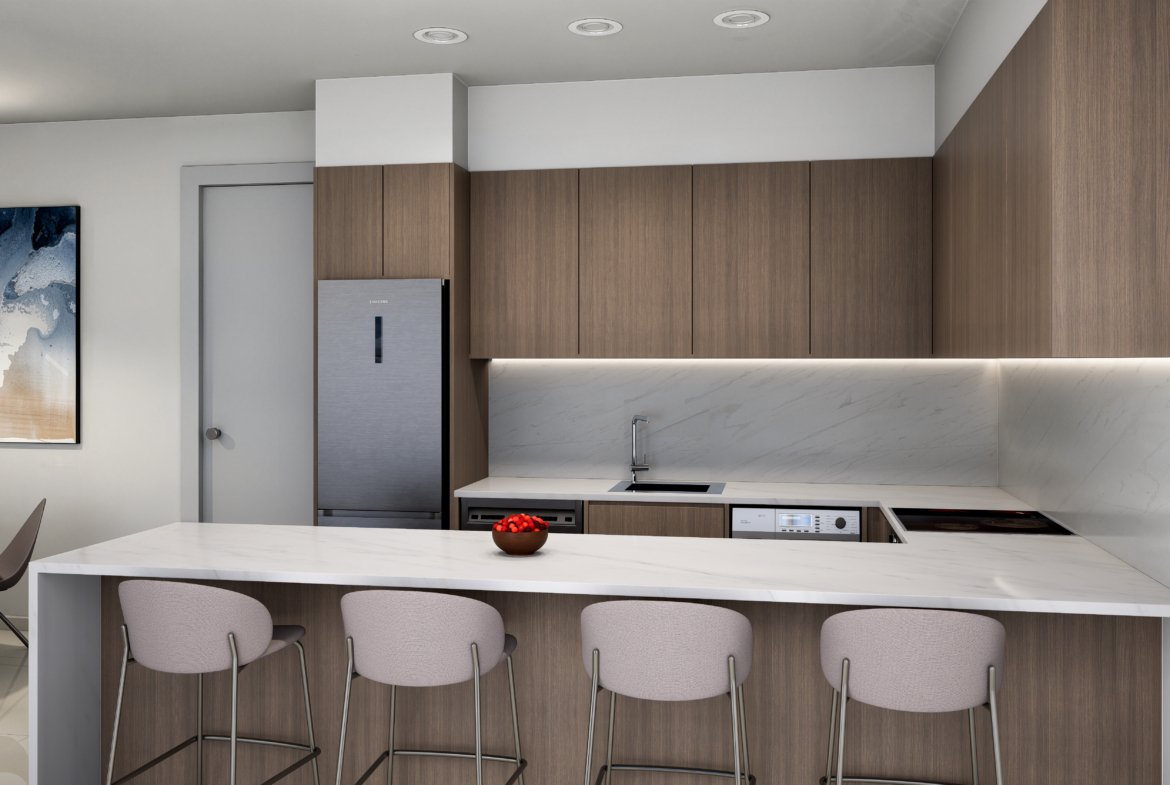 Modern Three-Bedroom Apartments with Sea Views in Chloraka, Paphos