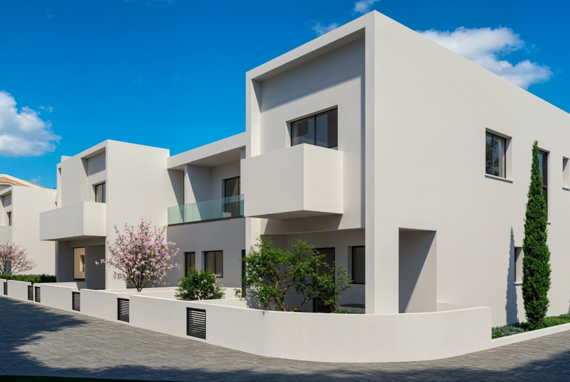 Modern Two-Bedroom Apartments with Sea Views in Chloraka, Paphos
