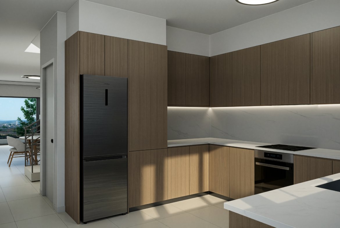 Modern Three-Bedroom Apartments with Sea Views in Chloraka, Paphos