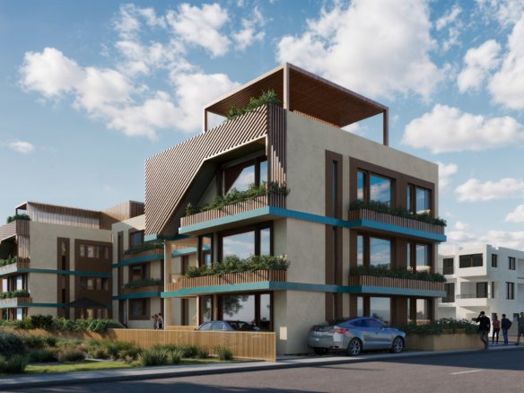 Exclusive Two Bedroom Penthouses with Private Rooftop Terrace in Tomb of Kings Paphos