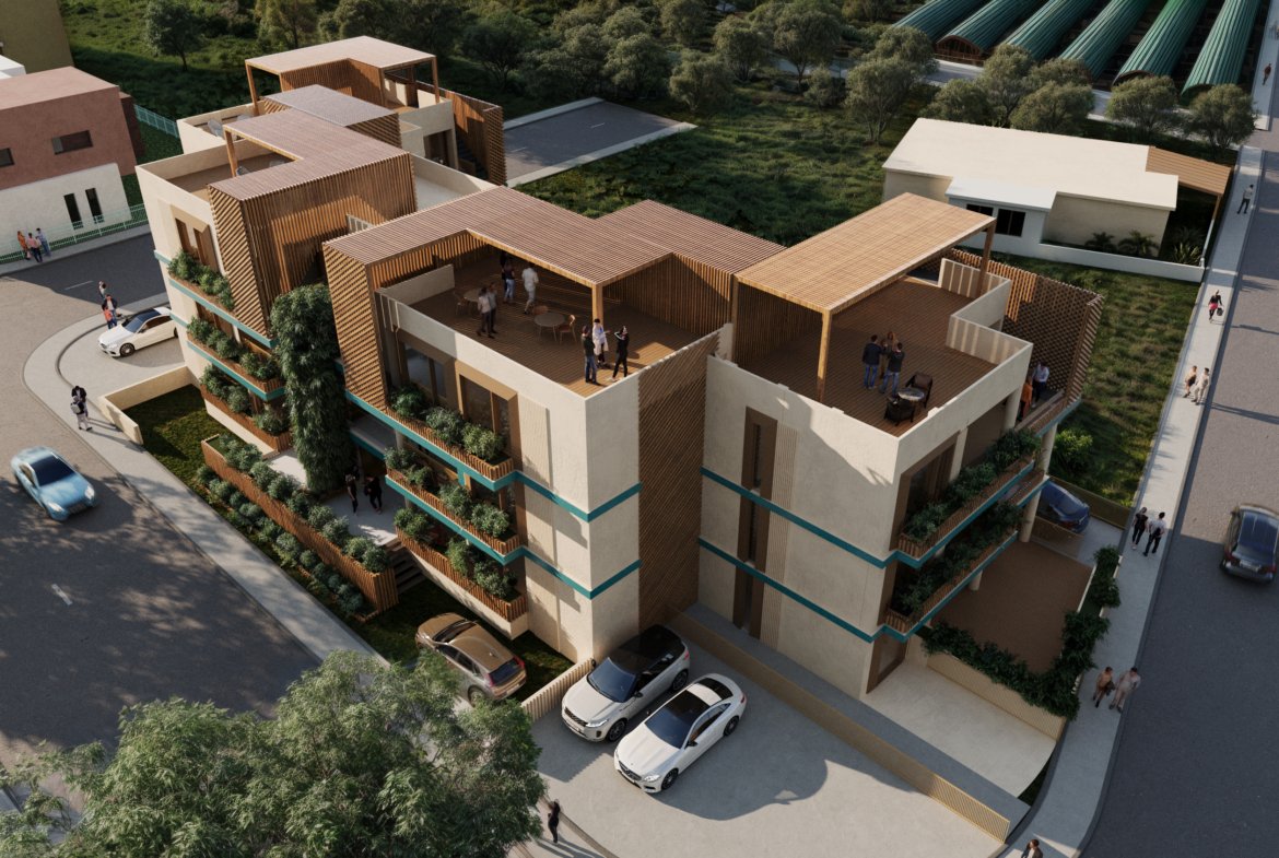Modern One Bedroom Apartments in Tomb of Kings Paphos