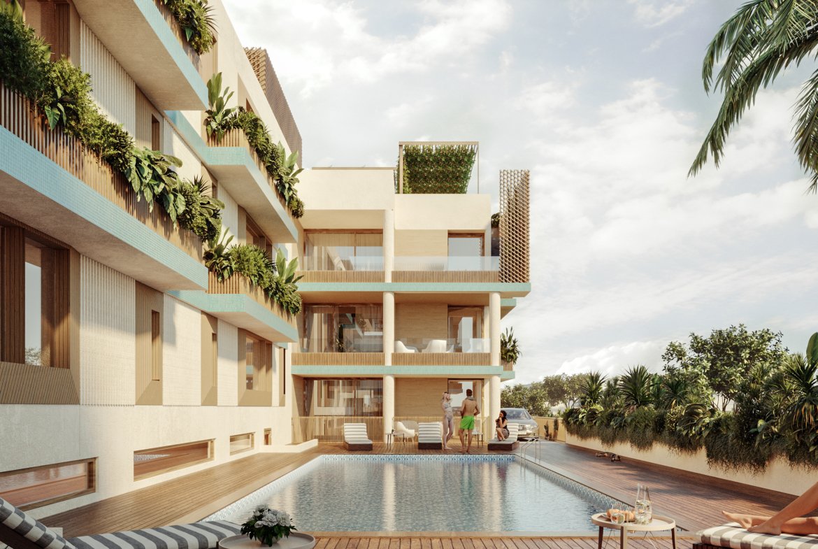 Modern One Bedroom Apartments in Tomb of Kings Paphos