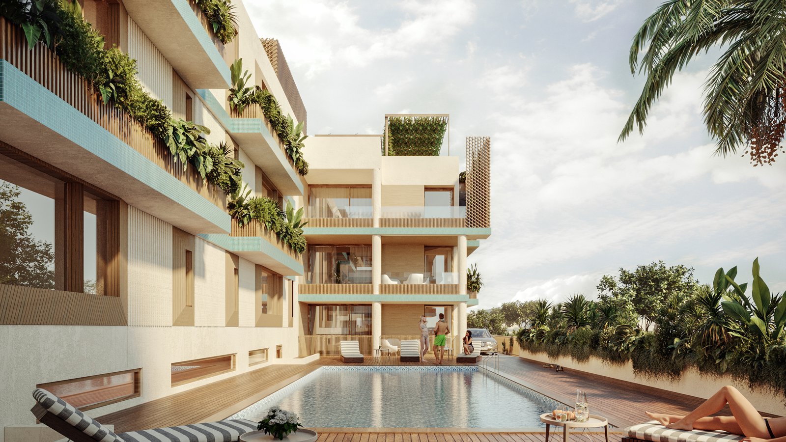 Modern One Bedroom Apartments in Tomb of Kings Paphos