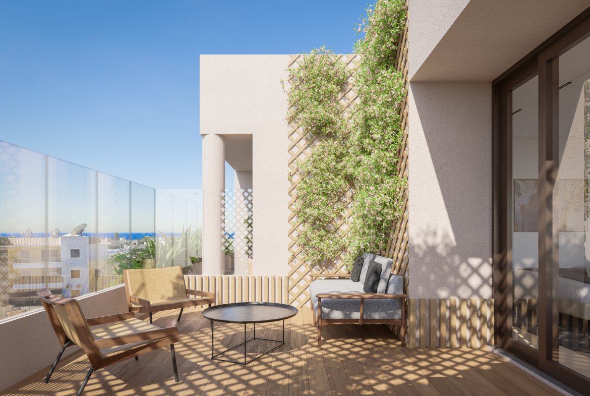 Modern Two Bedroom Apartments in Tomb of Kings Paphos