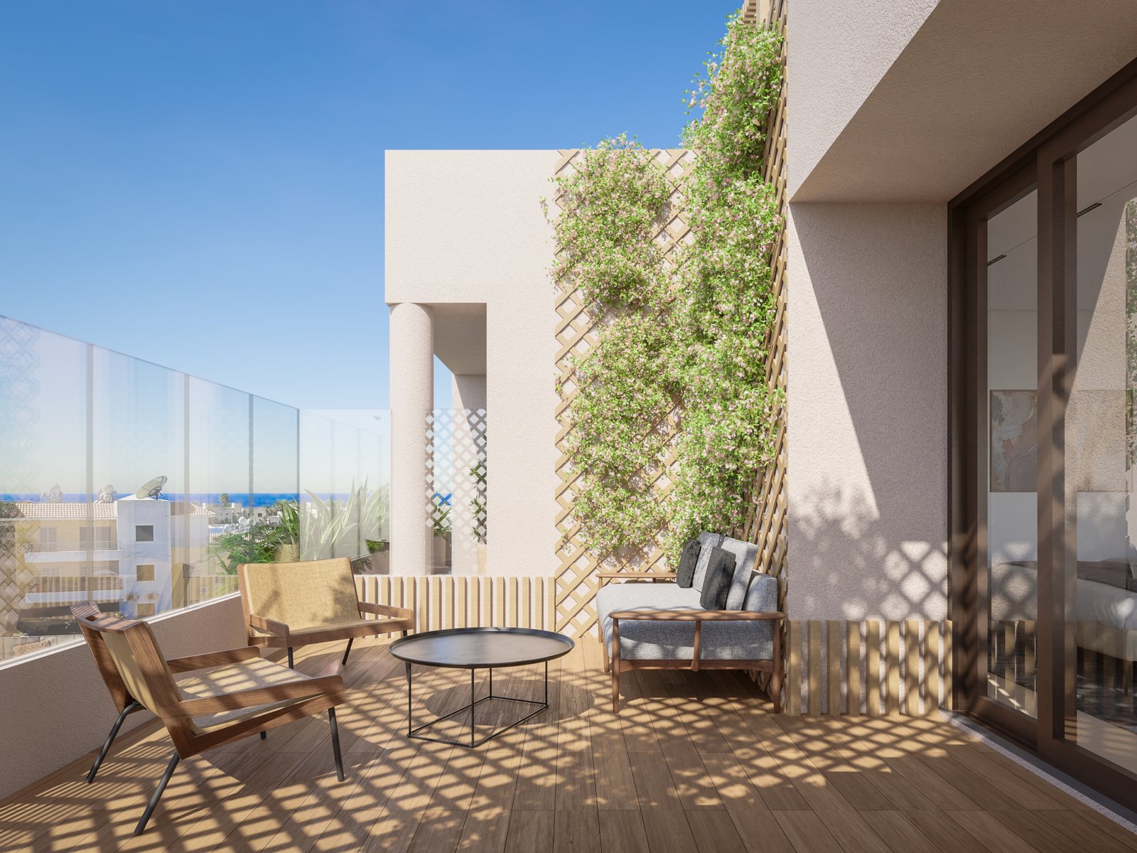 Modern Two Bedroom Apartments in Tomb of Kings Paphos