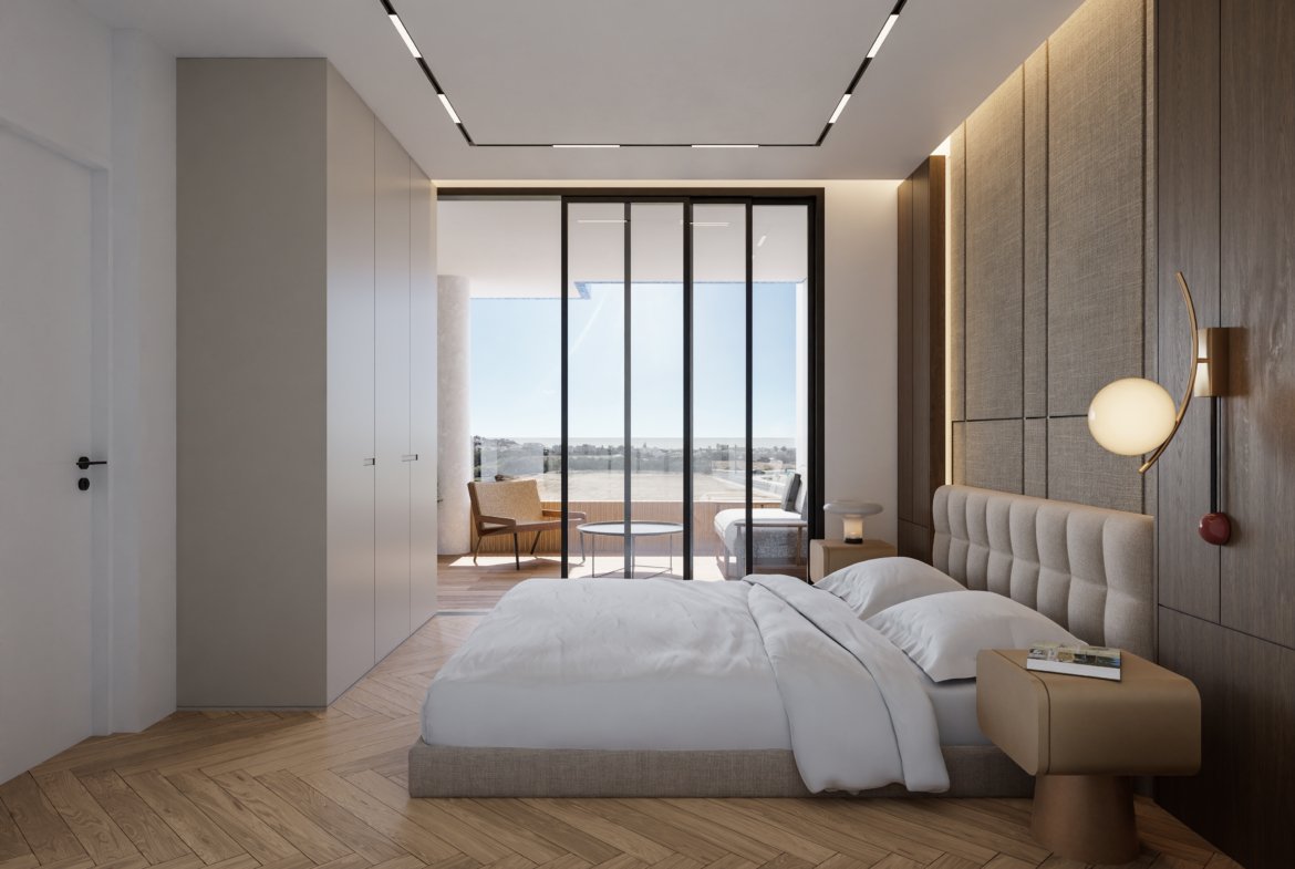 Modern One Bedroom Apartments in Tomb of Kings Paphos