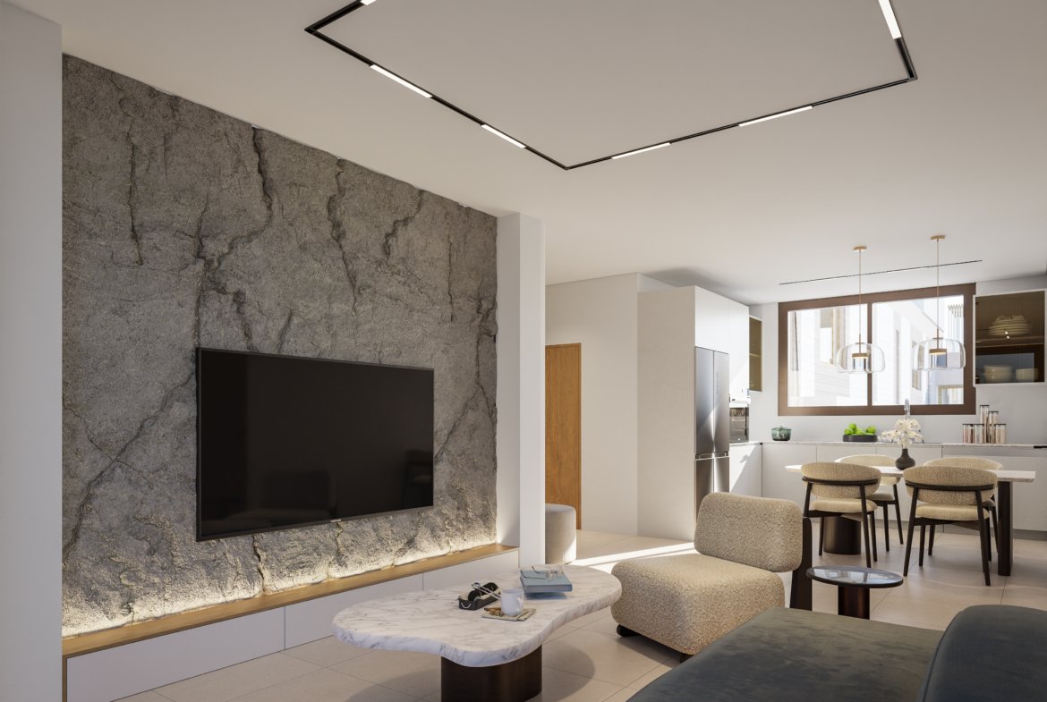 Modern Two Bedroom Apartments in Tomb of Kings Paphos