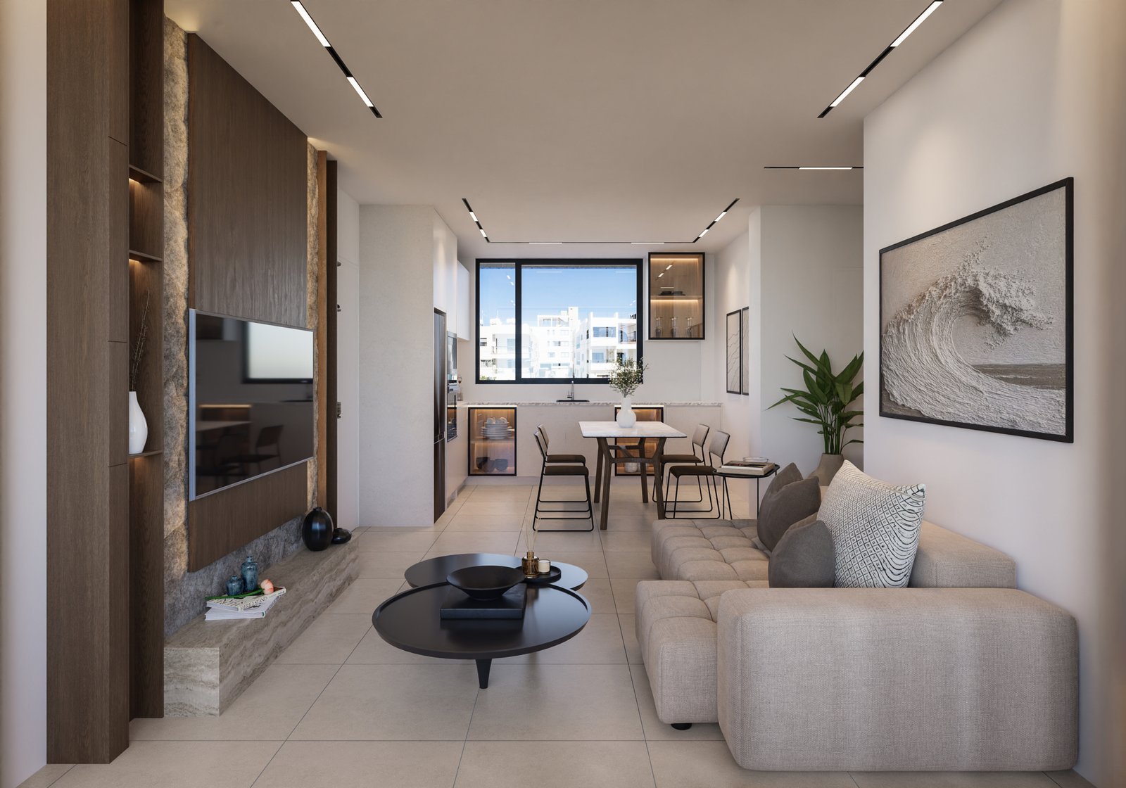 Modern One Bedroom Apartments in Tomb of Kings Paphos