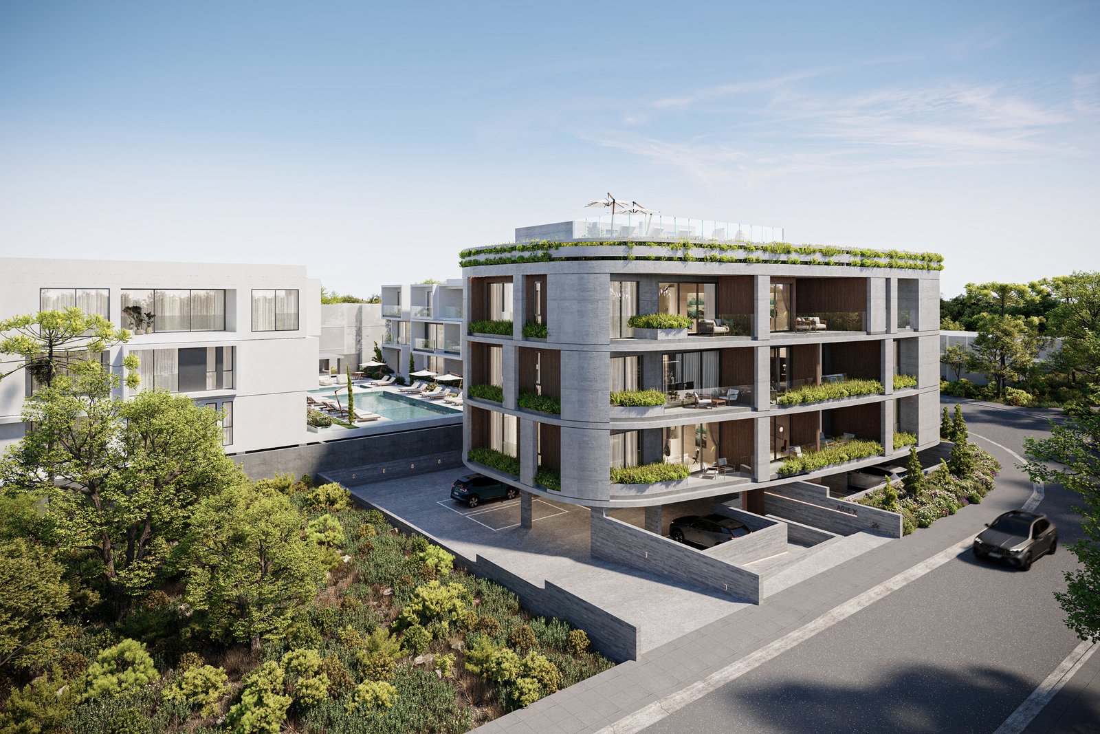 New Exterior Arix X+ Flora Designer Studios in Chloraka