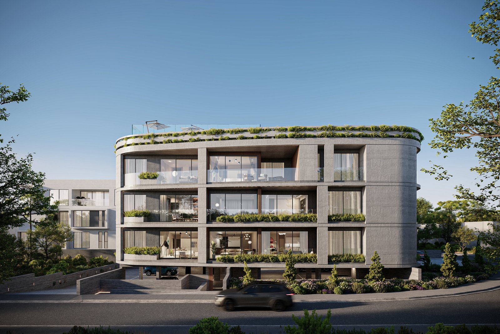 New Exterior Front Designer Studios in Chloraka