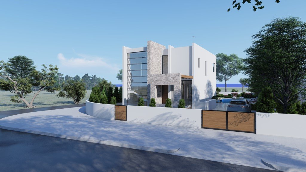 Sea Front Luxury Five Bedroom Villas in St. Georges, Pegeia