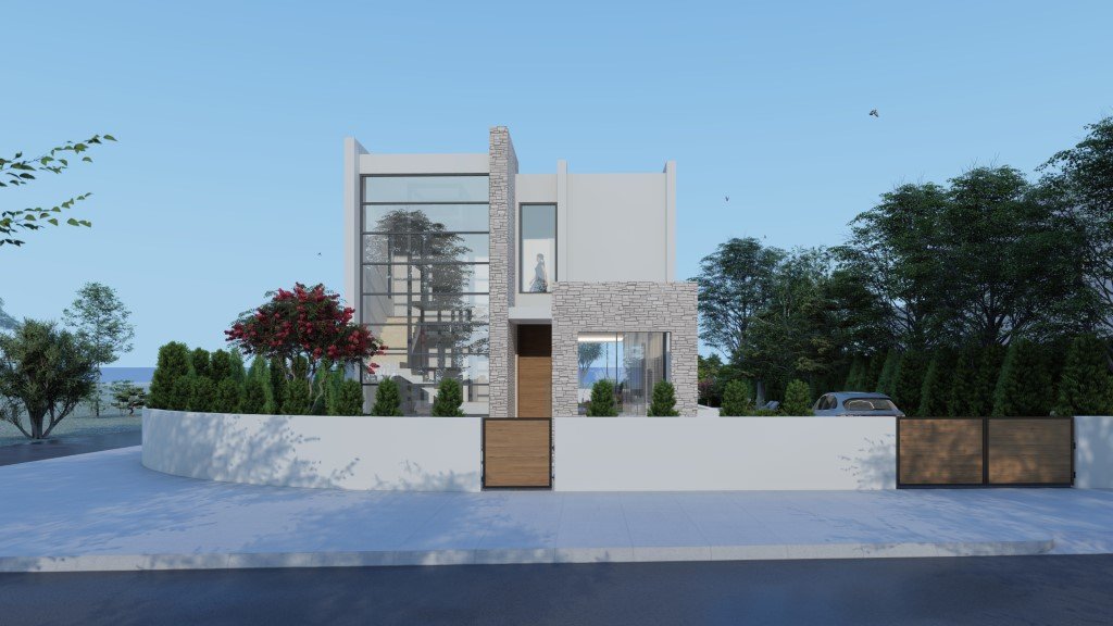 Sea Front Luxury Five Bedroom Villas in St. Georges, Pegeia