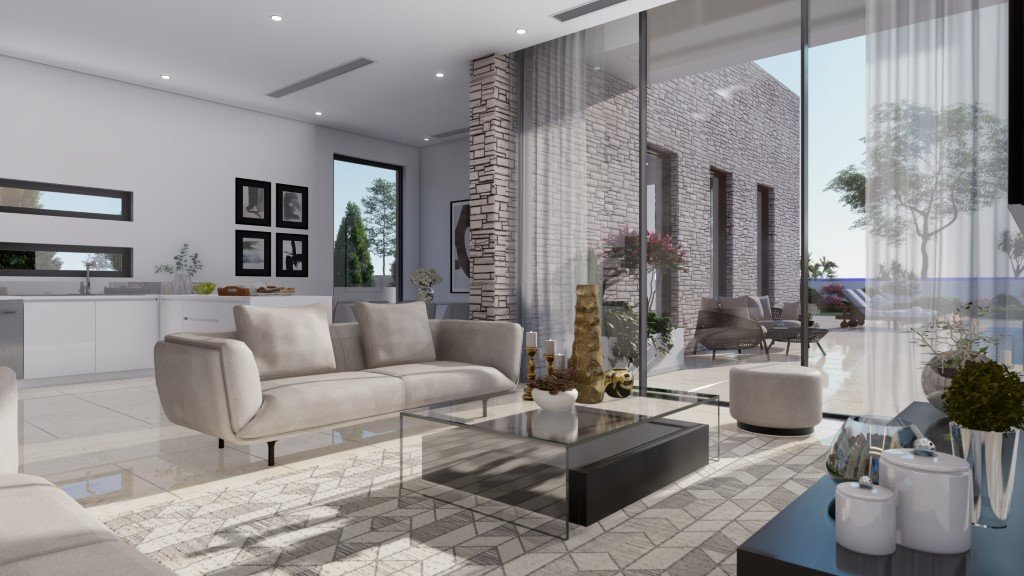 Sea Front Luxury Five Bedroom Villas in St. Georges, Pegeia