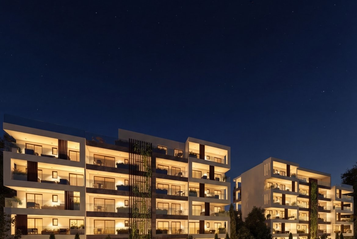 Contemporary Three-Bedroom Apartments in Paphos City Centre