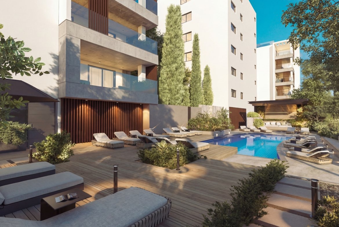 Contemporary Three-Bedroom Apartments in Paphos City Centre