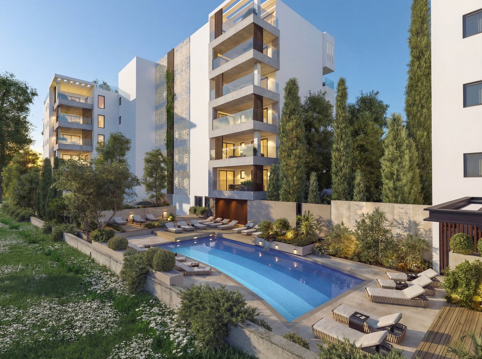 Contemporary Three-Bedroom Apartments in Paphos City Centre