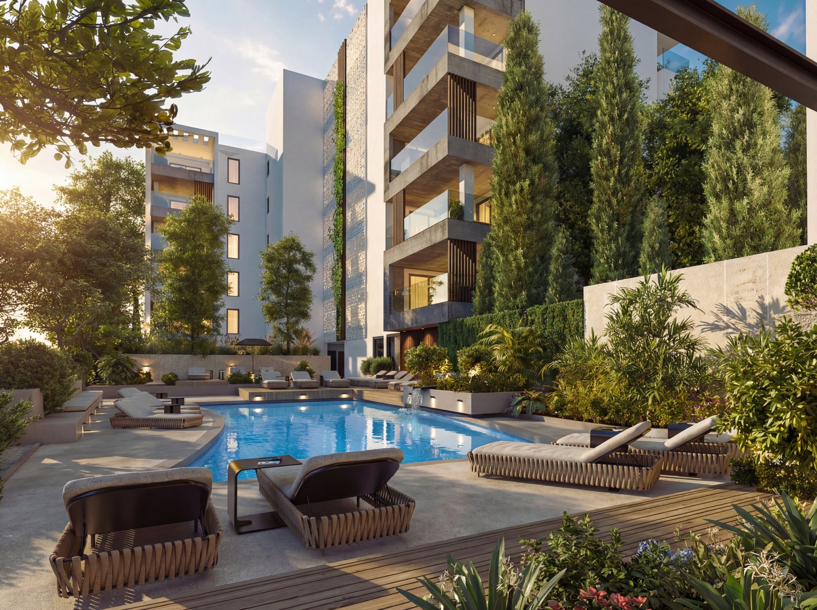 Contemporary Three-Bedroom Apartments in Paphos City Centre
