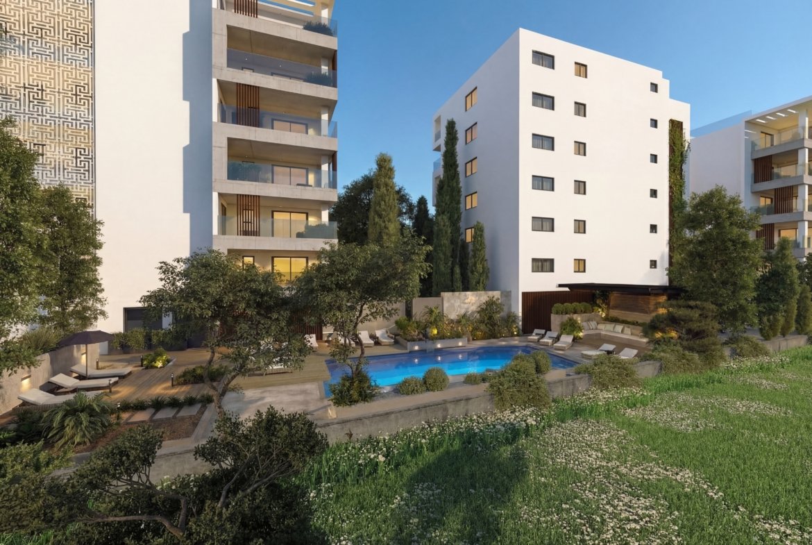 Contemporary Three-Bedroom Apartments in Paphos City Centre