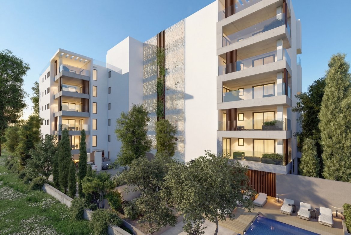 Contemporary Three-Bedroom Apartments in Paphos City Centre