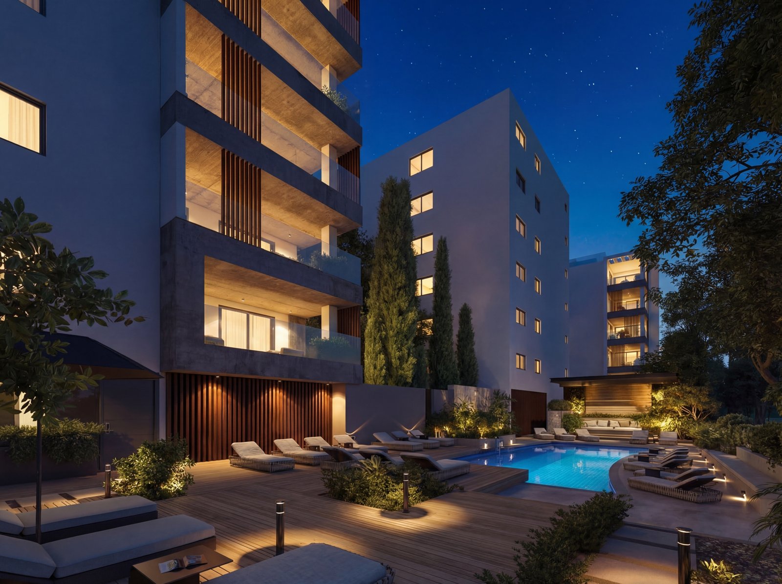 Contemporary Three-Bedroom Apartments in Paphos City Centre