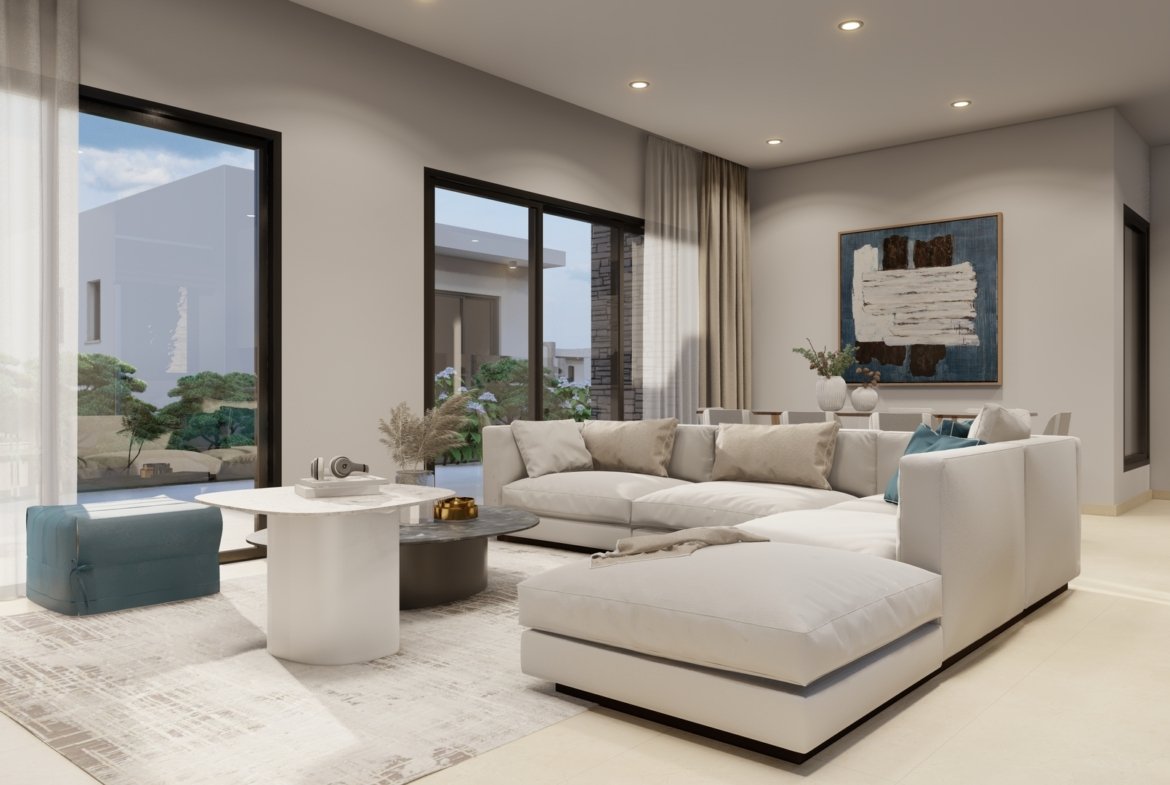 Five Bedroom Luxury Detached Villas with Panoramic Sea Views in St. Georges, Pegeia