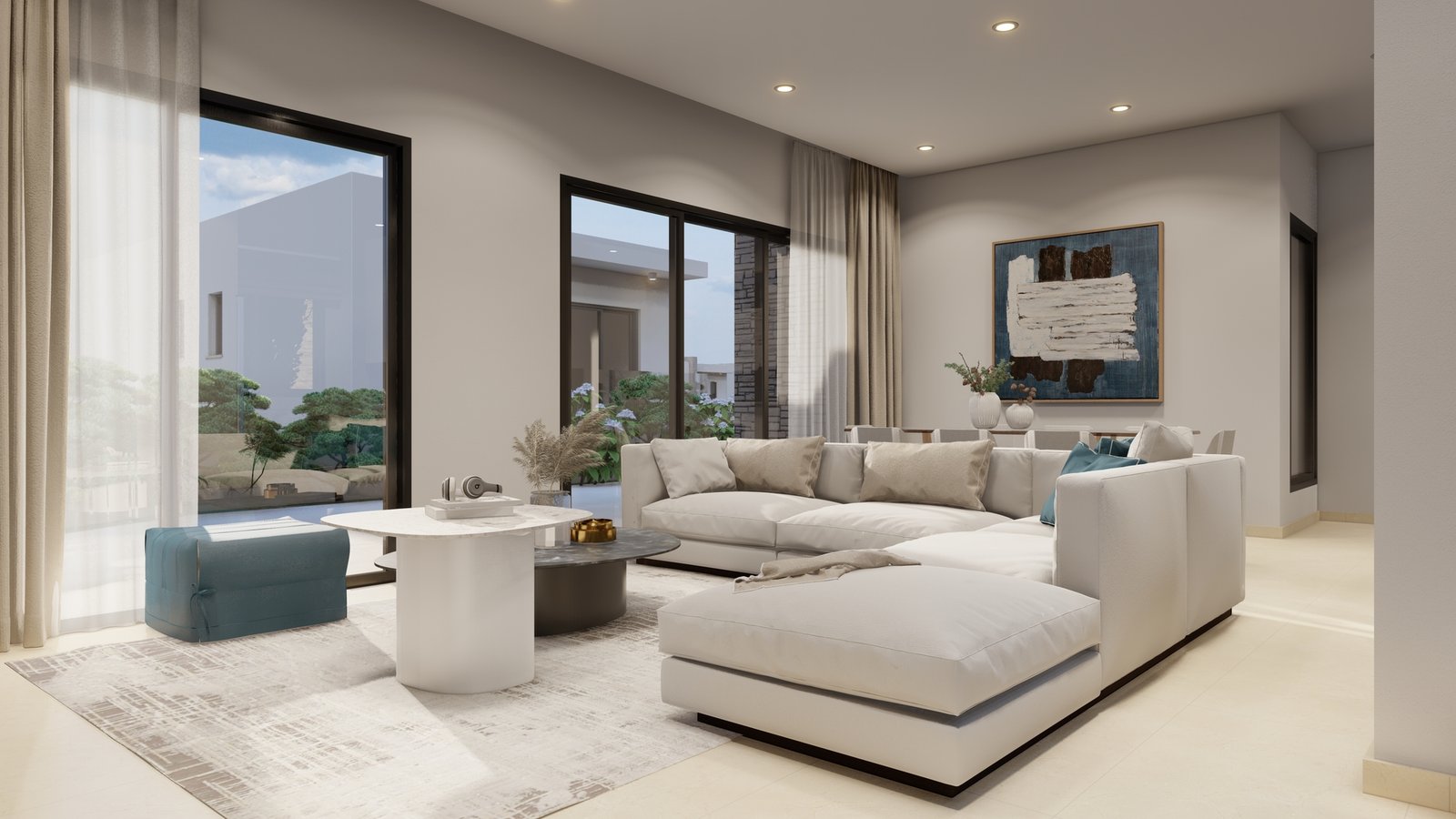 Five Bedroom Luxury Detached Villas with Panoramic Sea Views in St. Georges, Pegeia