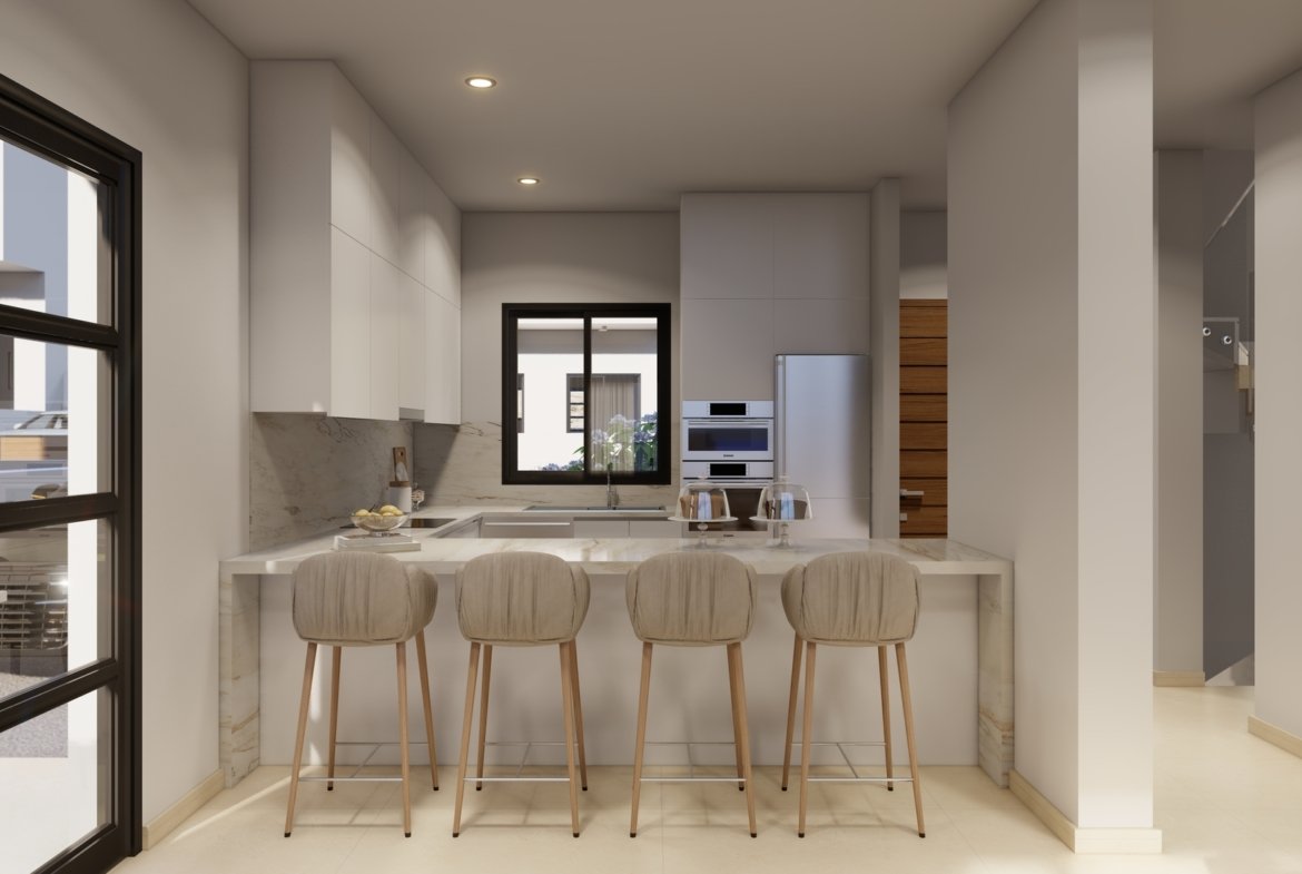 Five Bedroom Luxury Detached Villas with Panoramic Sea Views in St. Georges, Pegeia