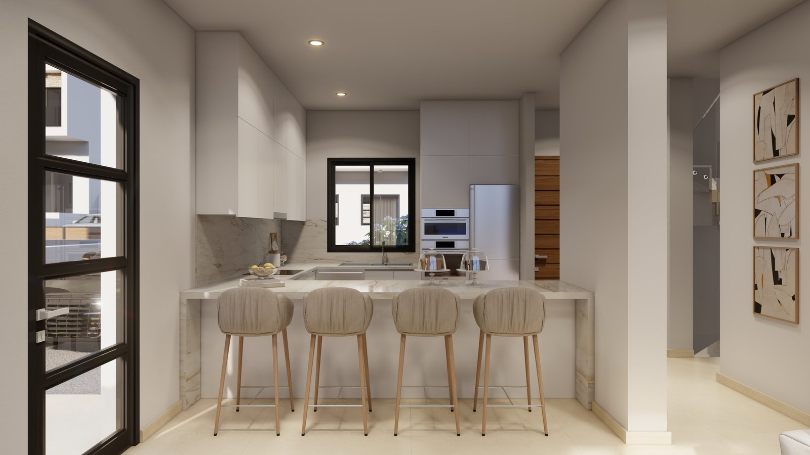 Five Bedroom Luxury Detached Villas with Panoramic Sea Views in St. Georges, Pegeia