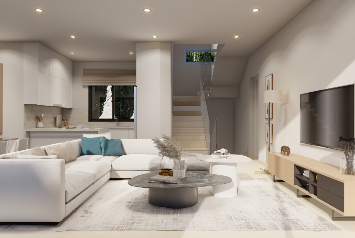 Five Bedroom Luxury Detached Villas with Panoramic Sea Views in St. Georges, Pegeia