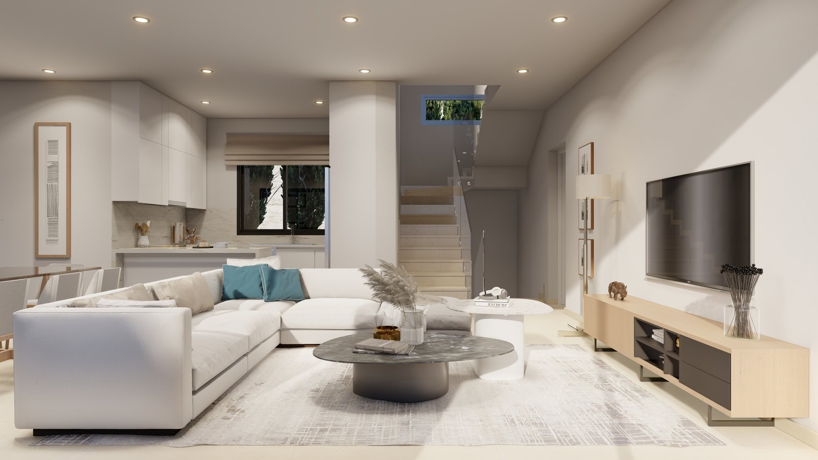 Five Bedroom Luxury Detached Villas with Panoramic Sea Views in St. Georges, Pegeia