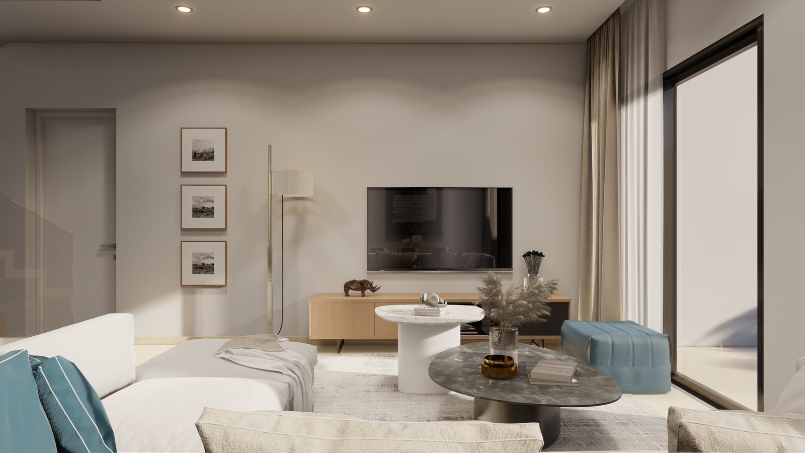 Five Bedroom Luxury Detached Villas with Panoramic Sea Views in St. Georges, Pegeia