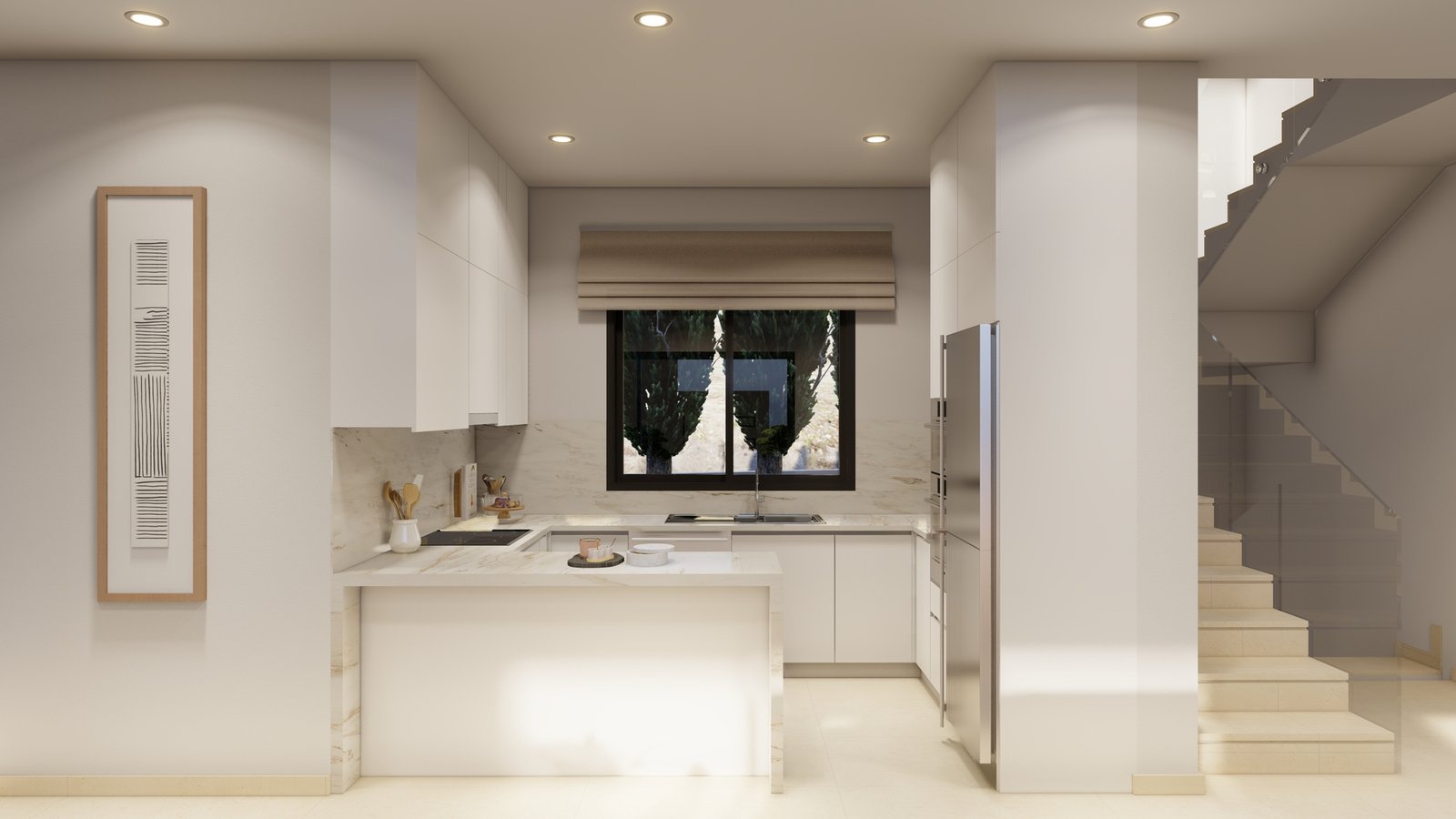 Five Bedroom Luxury Detached Villas with Panoramic Sea Views in St. Georges, Pegeia