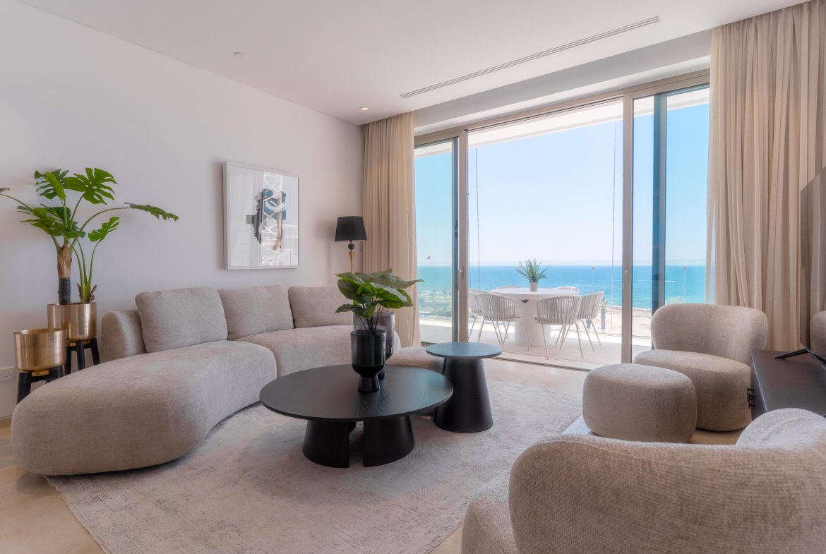 Exceptional Three Bedroom Waterfront Apartments in Prime Paphos Location