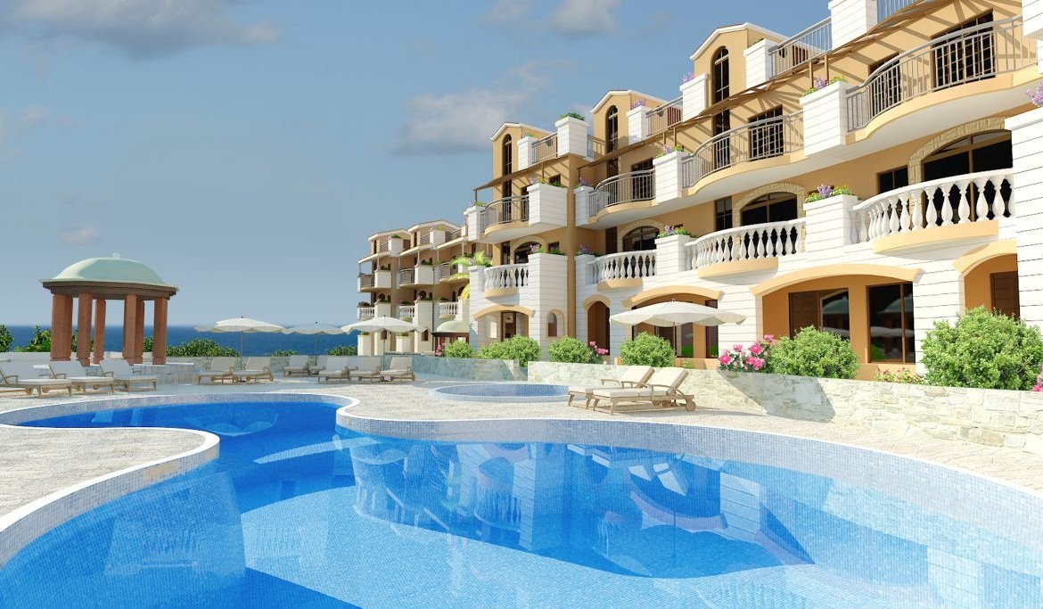 Luxury Ground Floor Two‑Bedroom Apartment in Paphos – Central