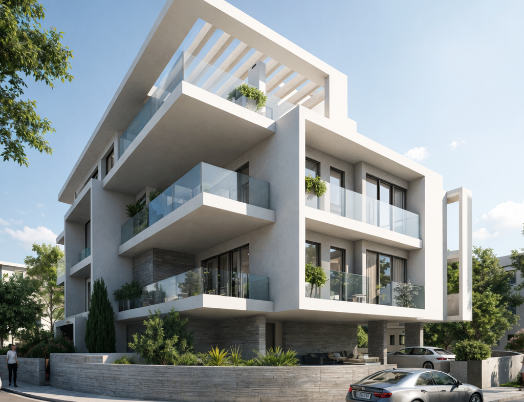 Contemporary Two‑Bedroom Apartments in Paphos – Universal