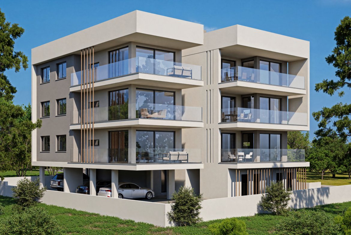 Contemporary Two Bedroom Apartments in Petridia Paphos