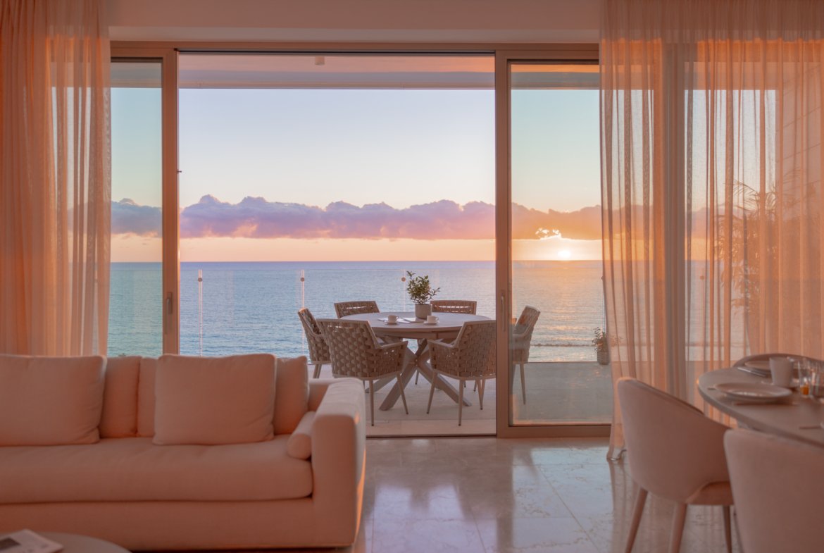 Exceptional Three Bedroom Waterfront Apartments in Prime Paphos Location